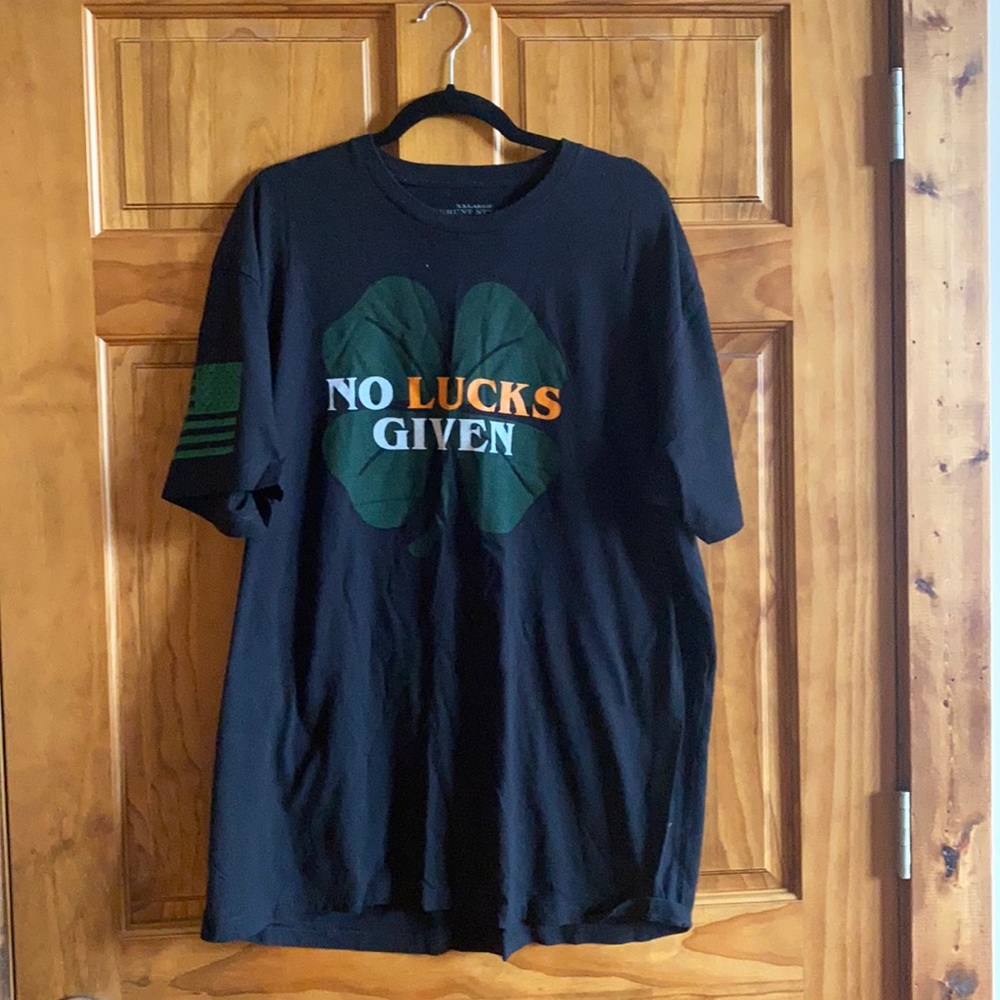 Grunt Style No Lucks Given Shamrock T-Shirt